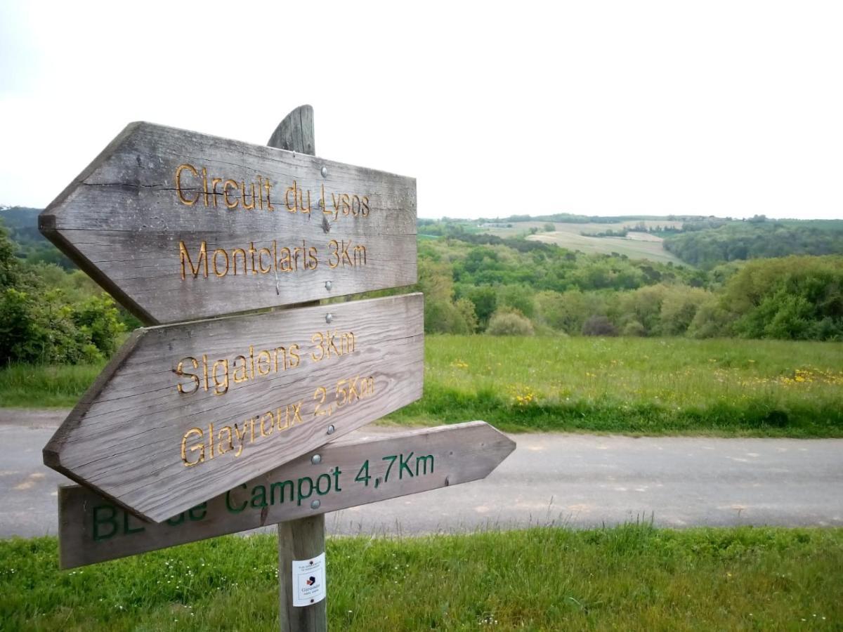 Gite Des Gravets Sigalens Exterior foto